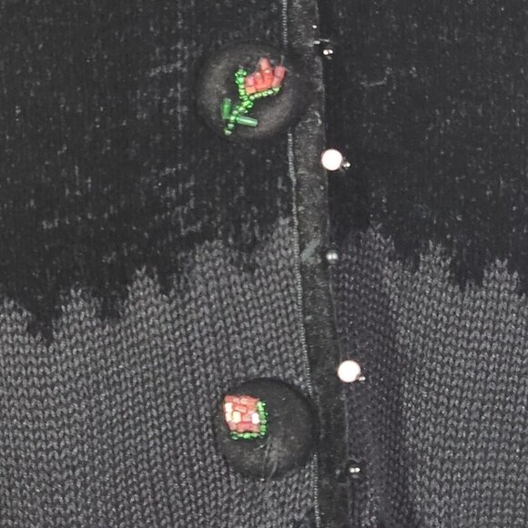 Jack B Quick Goth Emo Spring Cardigan, Women's Medium - Picture 3 of 12